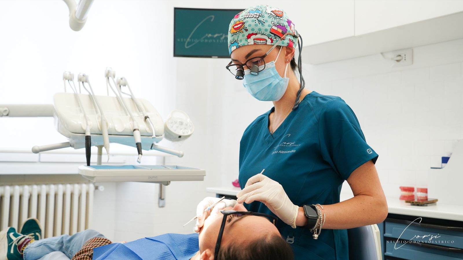 Trattamento odontoiatrico in studio